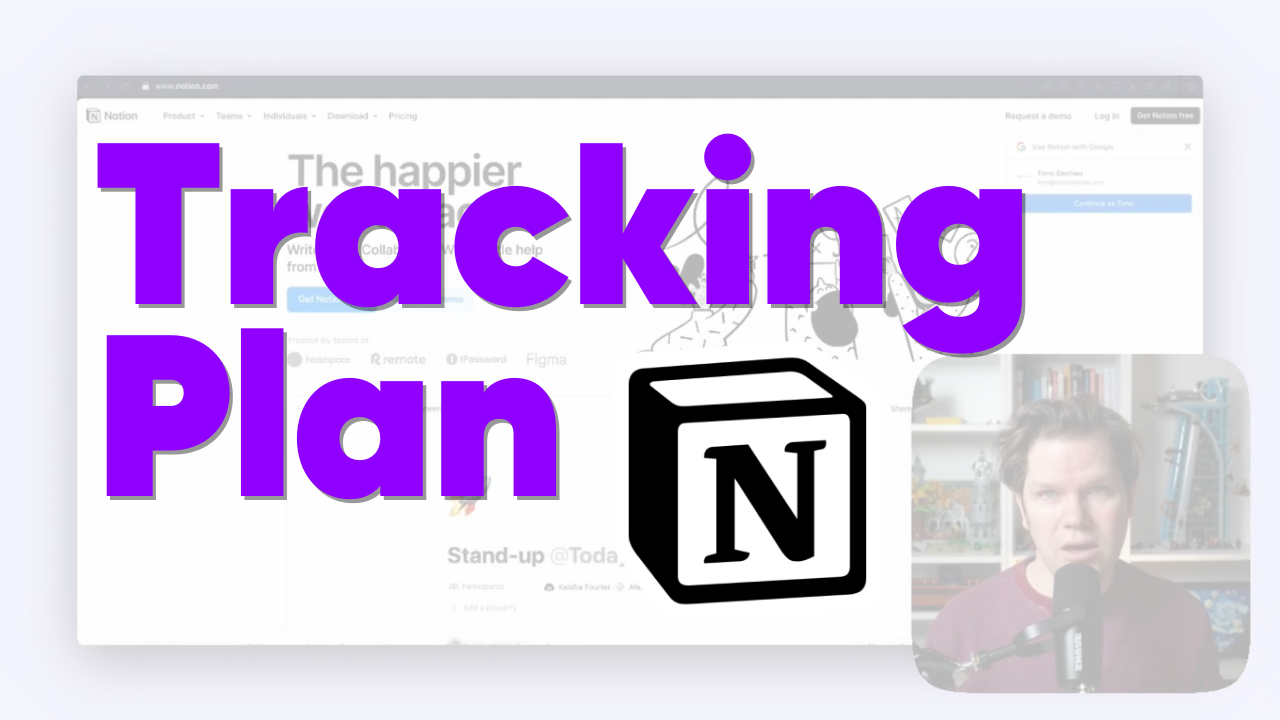 Notion's Analytics: A Product-First Tracking Plan