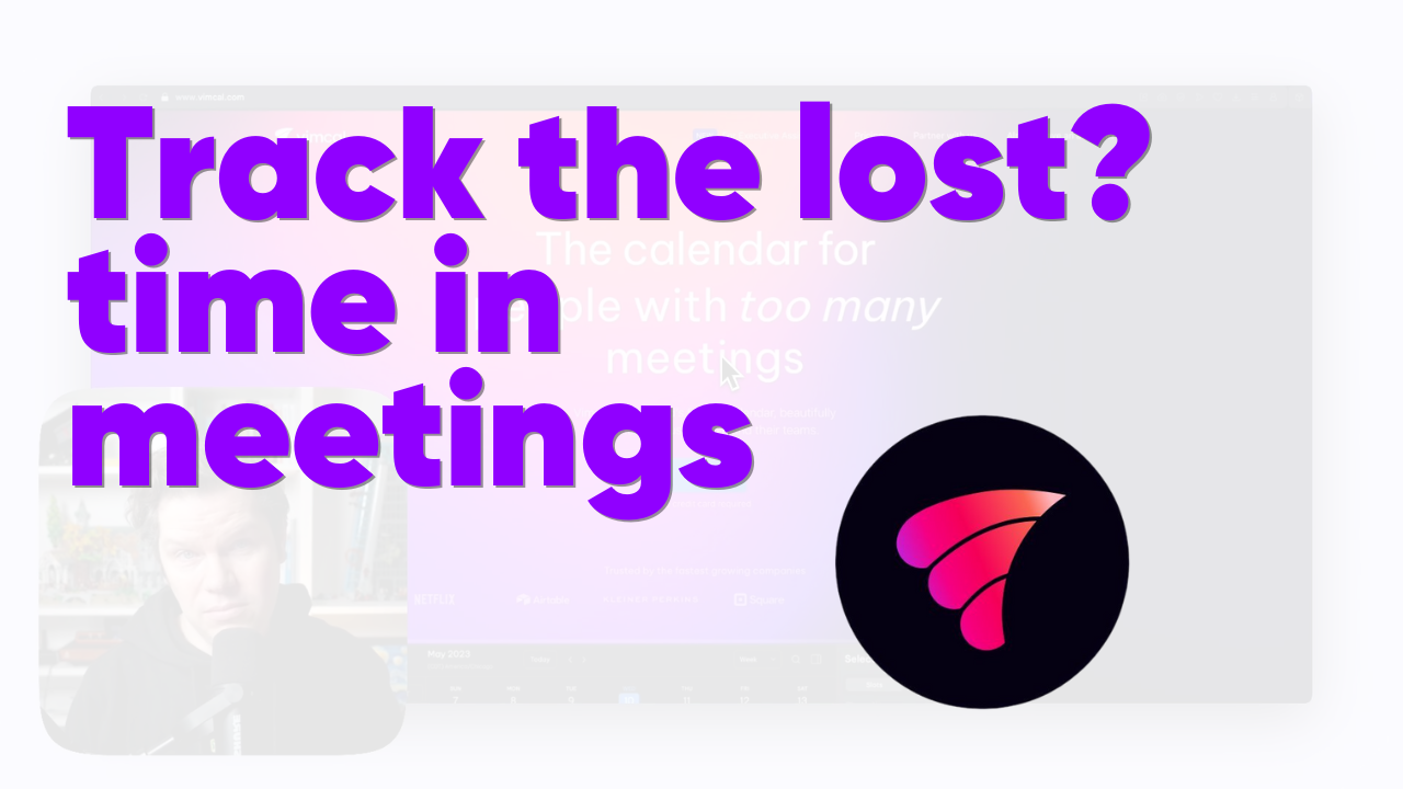 Short-as-possible tracking plan — Vimcal