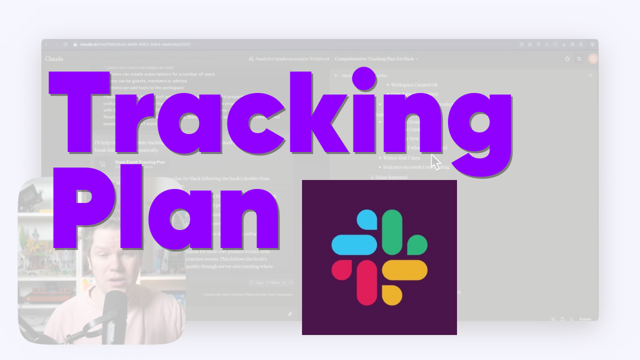 Smart Tradeoffs in Analytics — Slack Tracking Plan